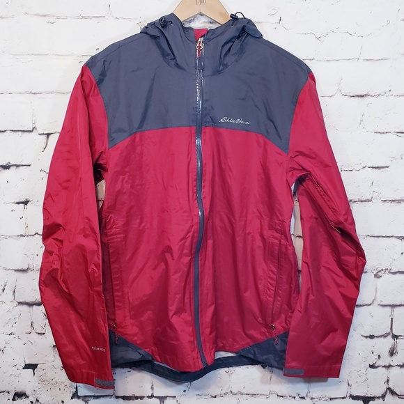 Eddie Bauer Jackets & Blazers - Eddie Bauer Red Lightweight Windbreaker Jacket